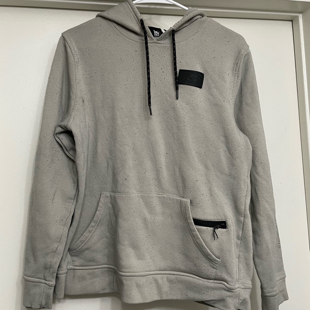 BKLYN (Brooklyn) Atheletics - Hoodie/Sweatshirt - Tan, Men’s Large
